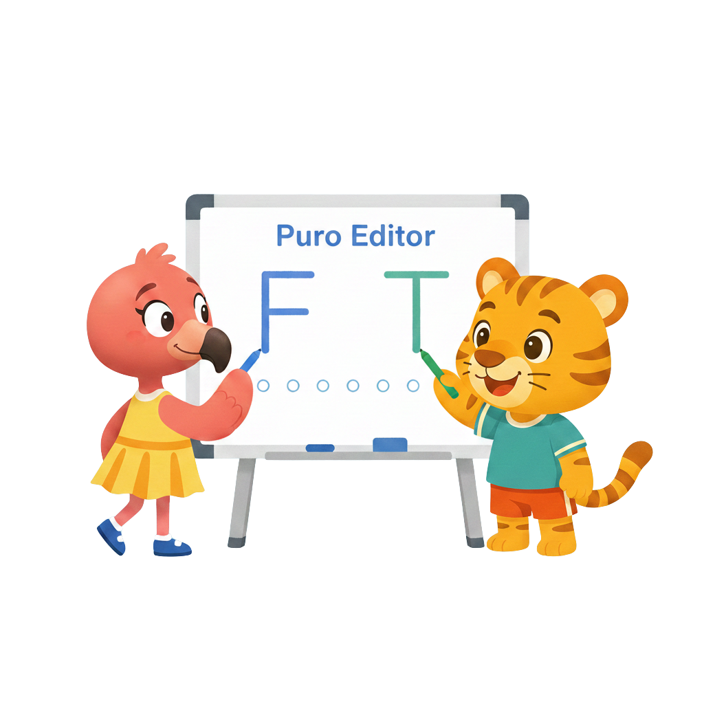 Teacher creating a digital maths exercise in Puro Editor